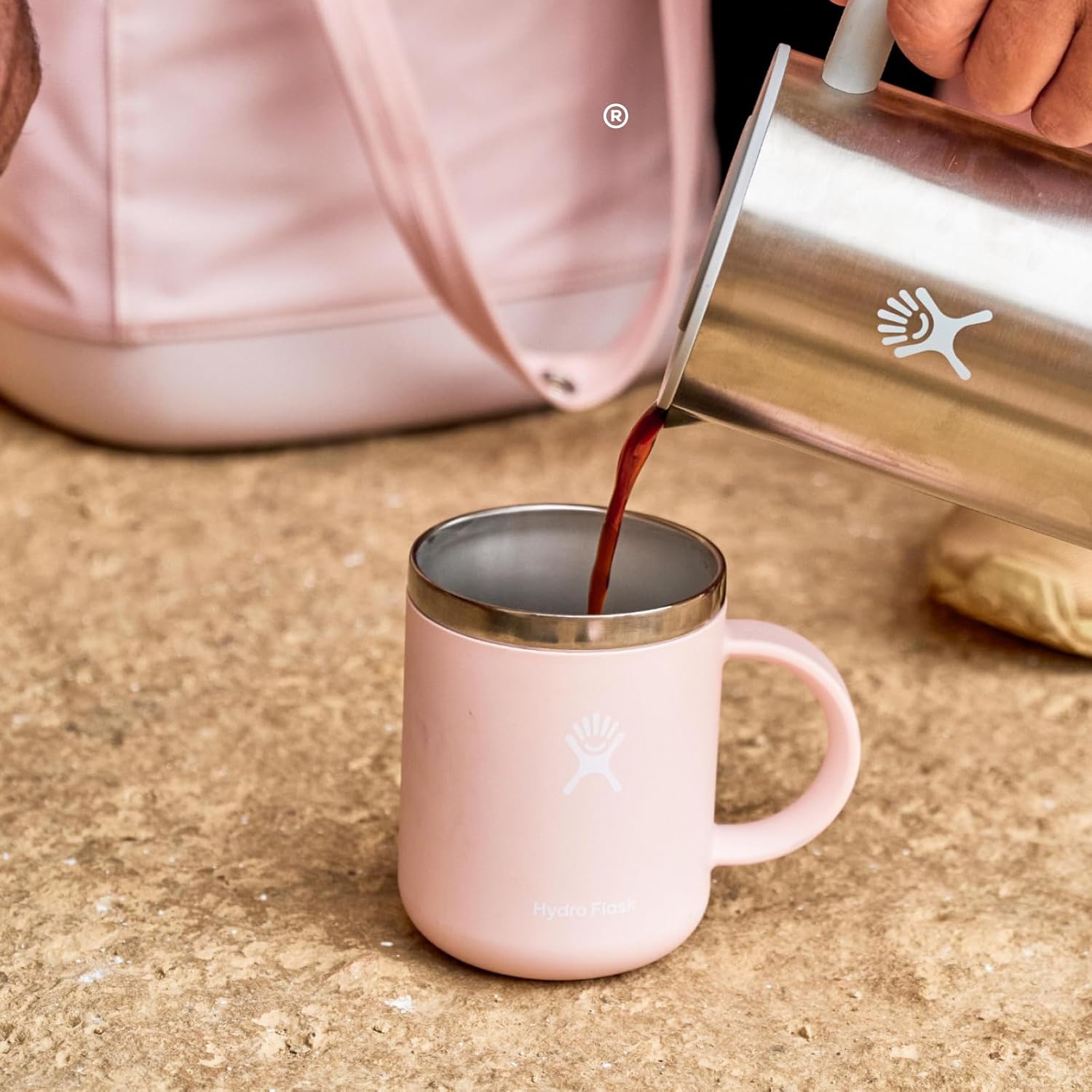 Hydro Flask Taza reutilizable de acero inoxidable, aislada al vacío, sin BPA, no tóxica