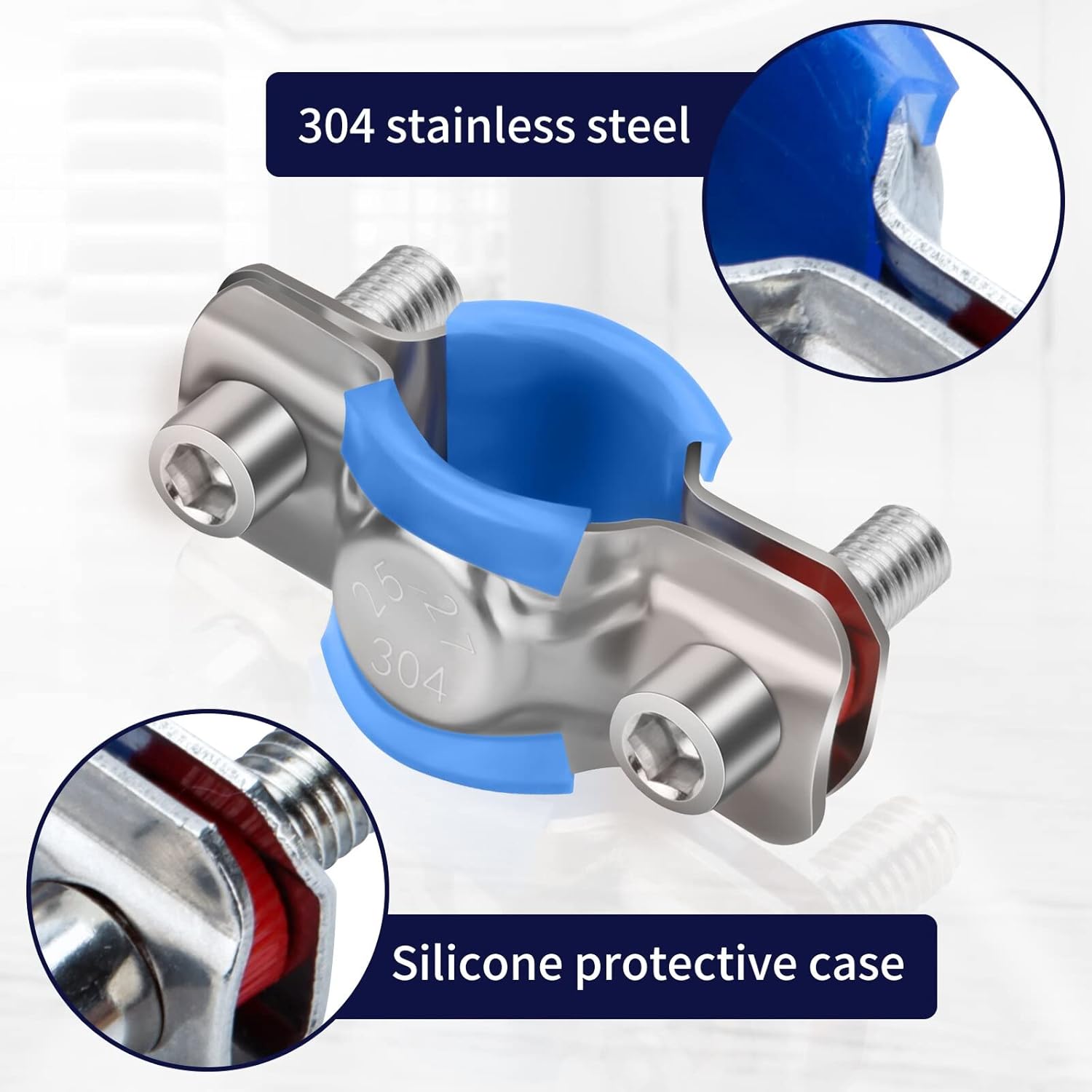 Juomid Fix Sinking – Silla de oficina de acero inoxidable 304, altura ajustable, tapón para silla de detener el hundimiento, bajando el hundimiento,