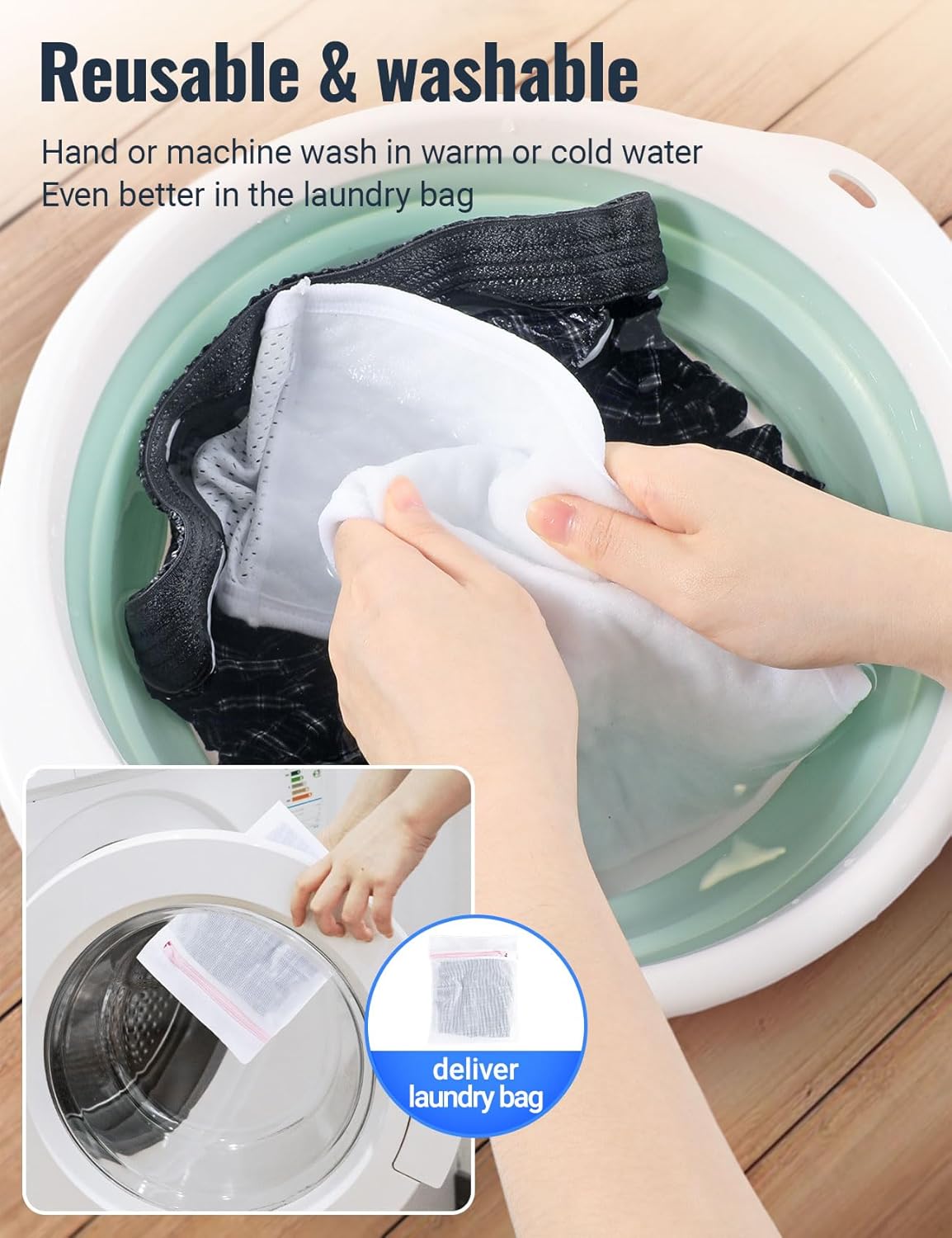 Paquete de 2 calzoncillos de incontinencia para hombre, reutilizables, lavables, para incontinencia urinaria, talla XL, cuadros azules