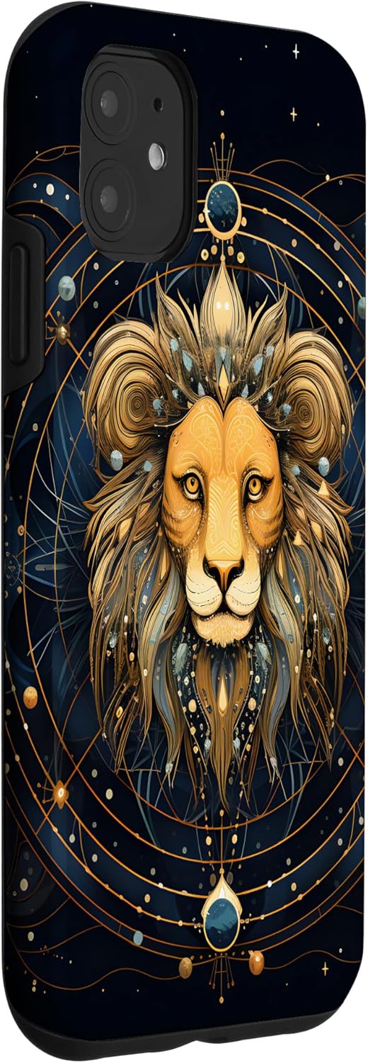 Funda para iPhone 11 Leo del signo del zodiaco León Horóscopo Constelación