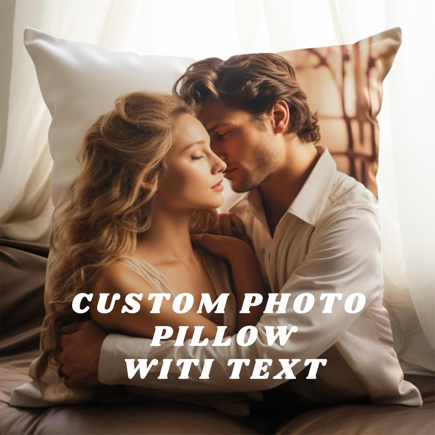 Customyself Almohada fotográfica personalizada, convierte tus momentos preciados en recuerdos acogedores, impresión de alta resolución, decoración