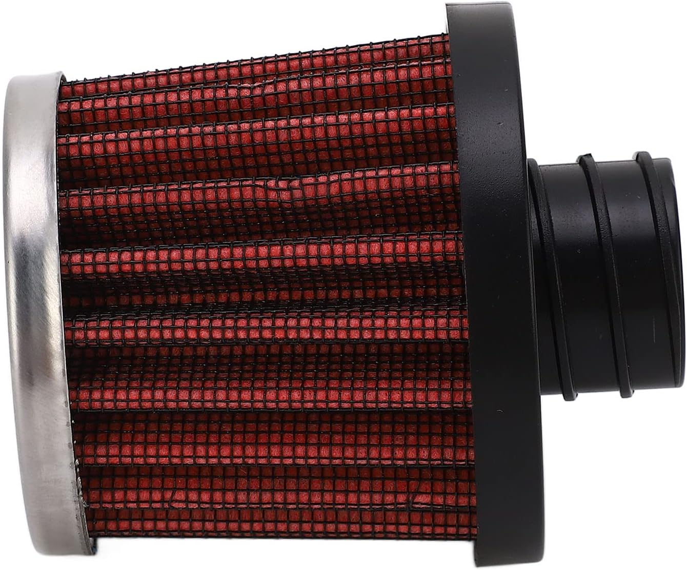 Filtro de aire de entrada universal de 0.984 in, filtro de entrada de aire con abrazadera para calentador Webasto
