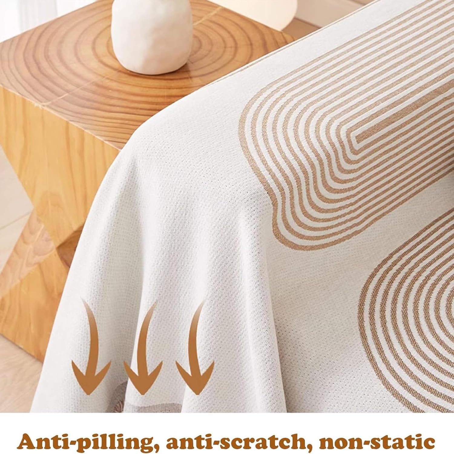BE OVER QUALITY Funda de sofá de felpilla de doble cara, toalla de sofá de felpilla de doble cara, funda de sofá de felpilla para cuatro estaciones,