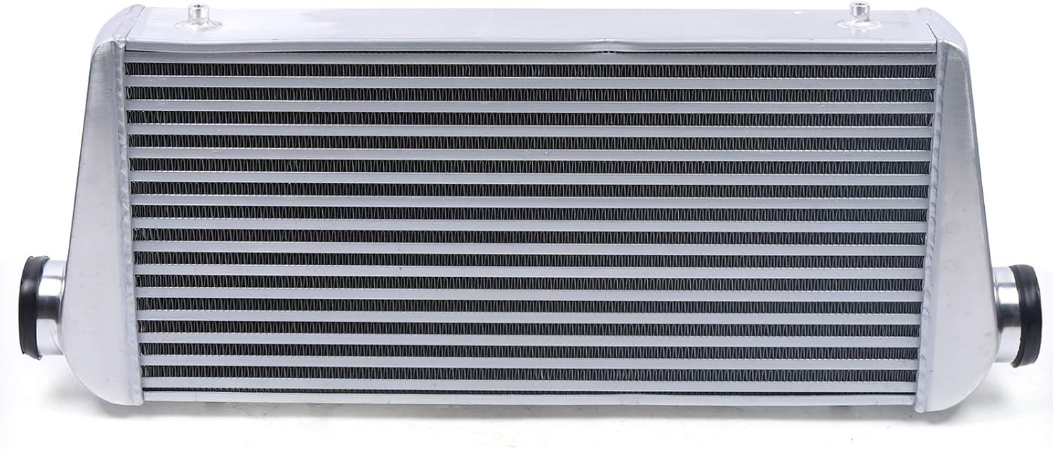 Intercooler universal de 31″x12″x4″, entrada y salida de 3″