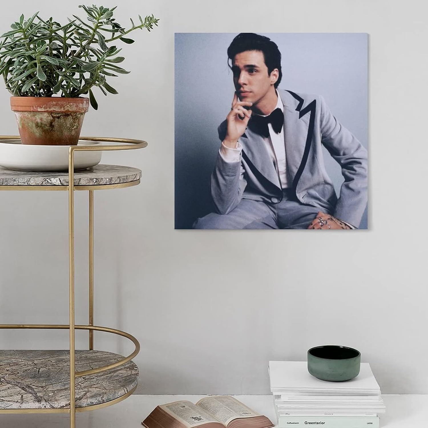 DAXXIN Stephen Sanchez – Póster de lienzo decorativo para pared, sala de estar, dormitorio, decoración de regalo, estilo de marco de 12 x 12