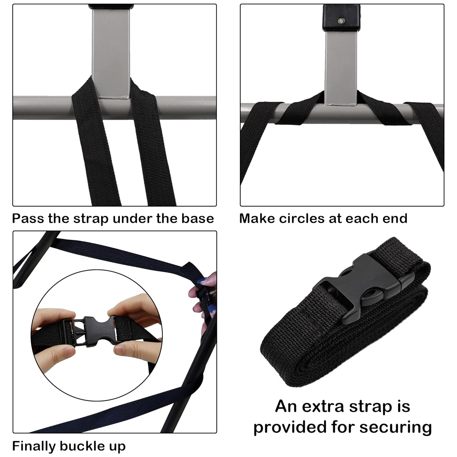 Hausse Peddler – Ejercitador de pedal portátil con pantalla electrónica, color negro