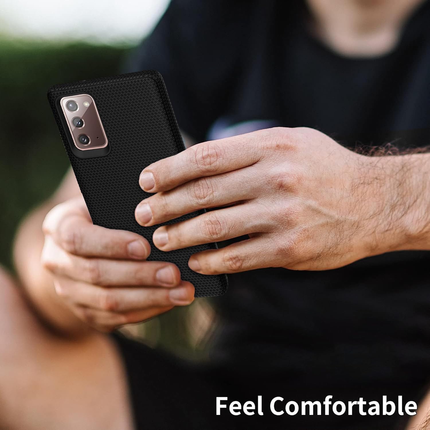AYMECL Funda para Galaxy Note 20 – Textura de malla, grado militar, resistente a las caídas doble funda protectora para Samsung Galaxy Note 20, LW