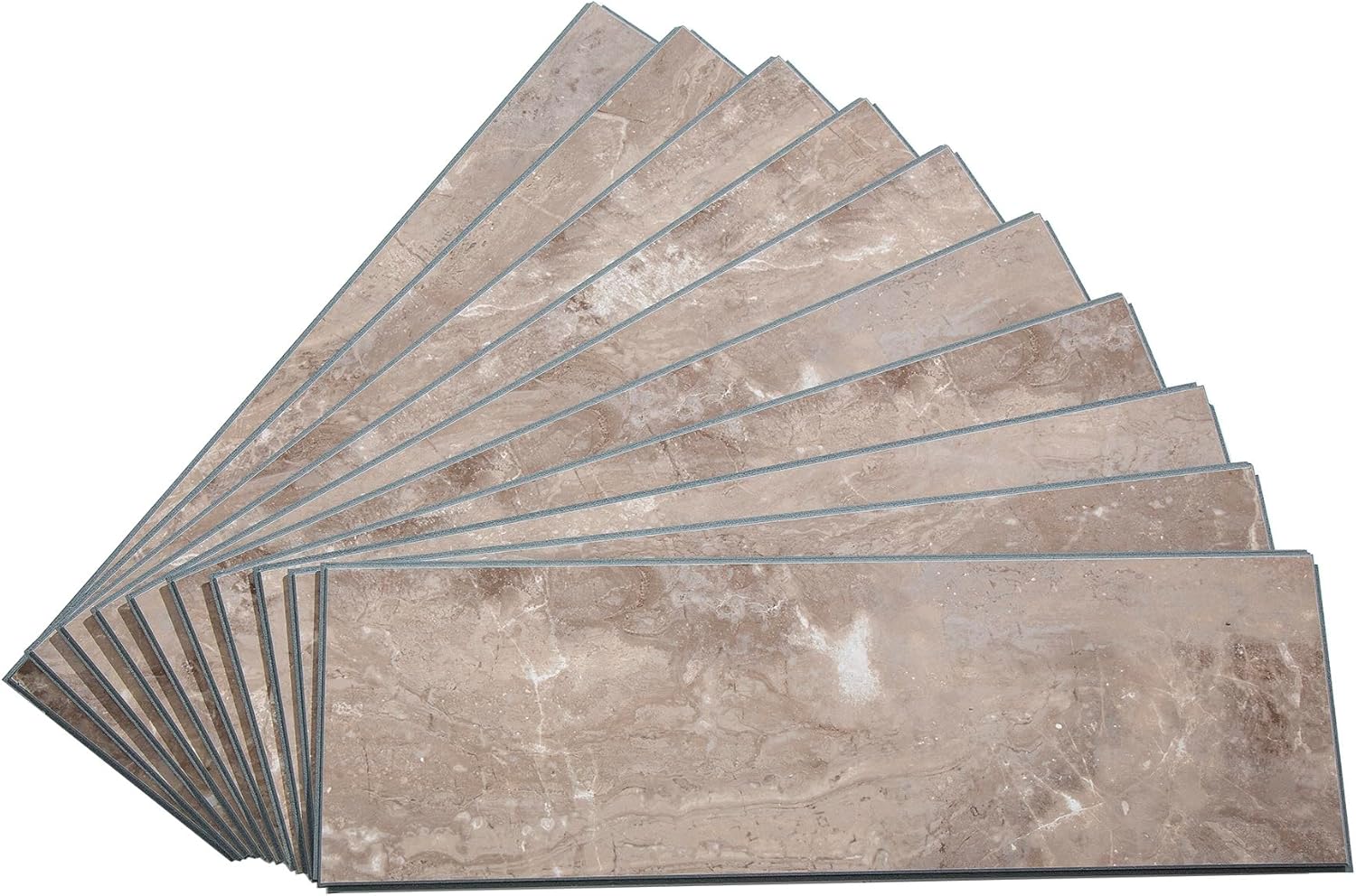 Palisade Azulejos de vinilo entrelazados impermeables para pared, cocina o baño, de 22.8 x 7.31 pulgadas (10 unidades)