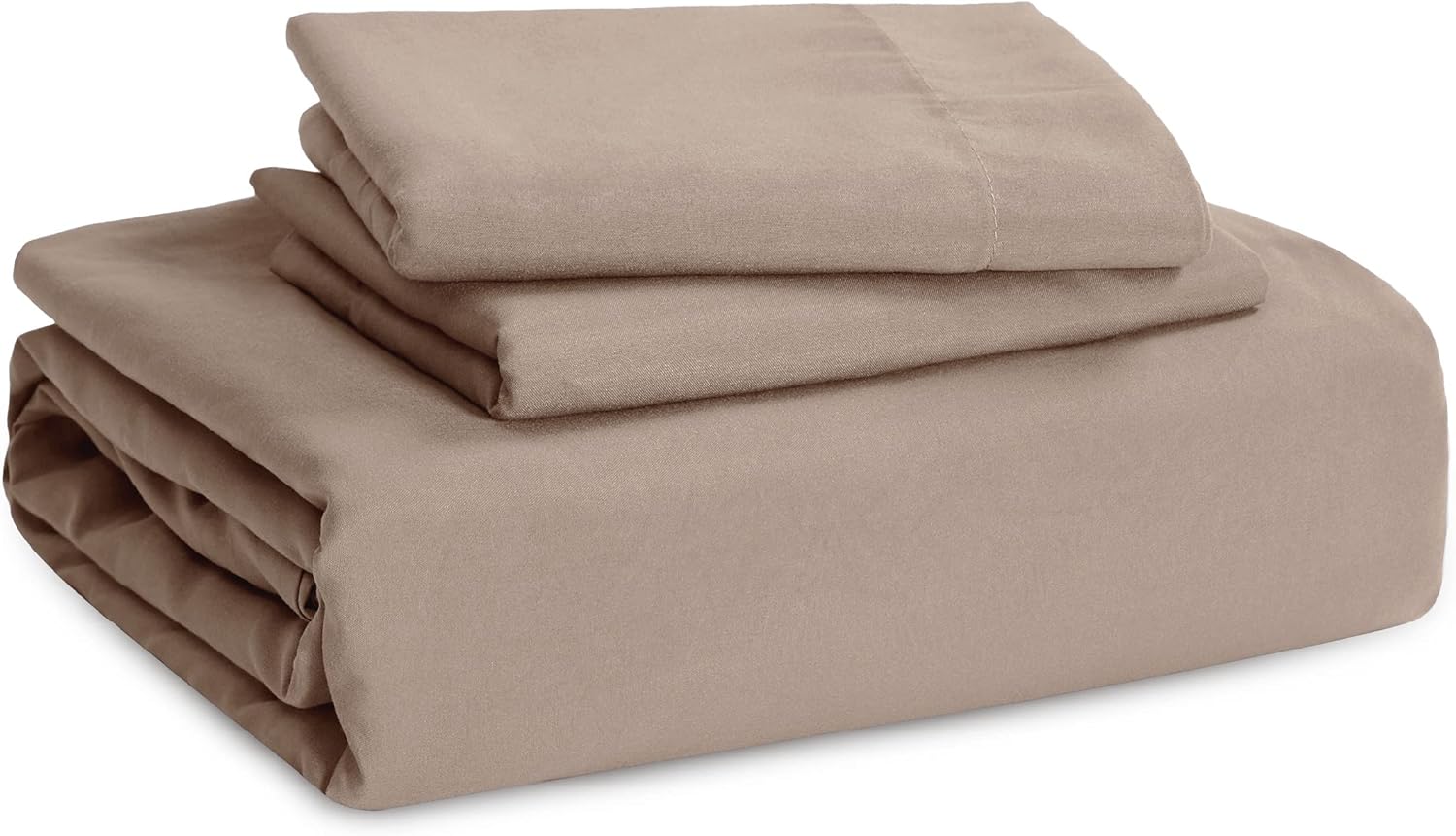 Funda de edredón de Bedsure color caqui tamaño individualindividual XL suave y prelavada, 1 funda de edredón de 68 x 90 pulgadas con cremallera y 1