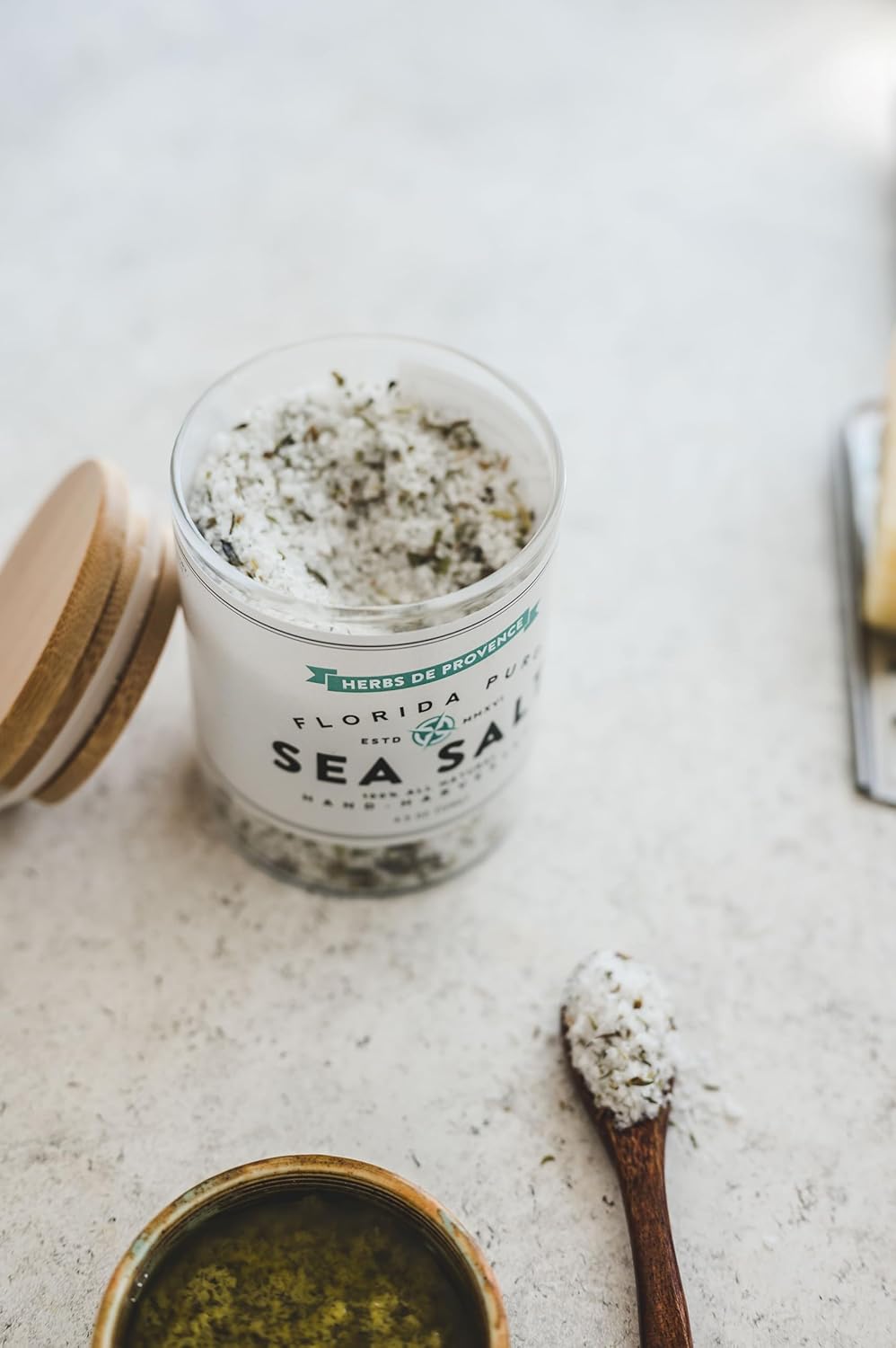 Herbs de Provence – Sal marina infundida, 1.75 oz