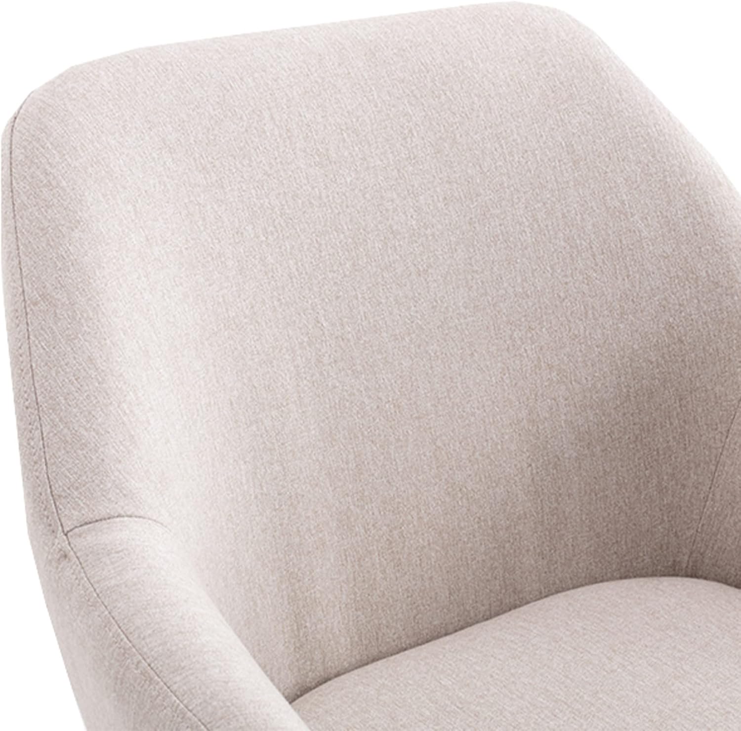 Juego de 2 sillas de comedor, modernas sillas de comedor de lino, silla de comedor tapizada, silla auxiliar con patas de metal para cocina, comedor,