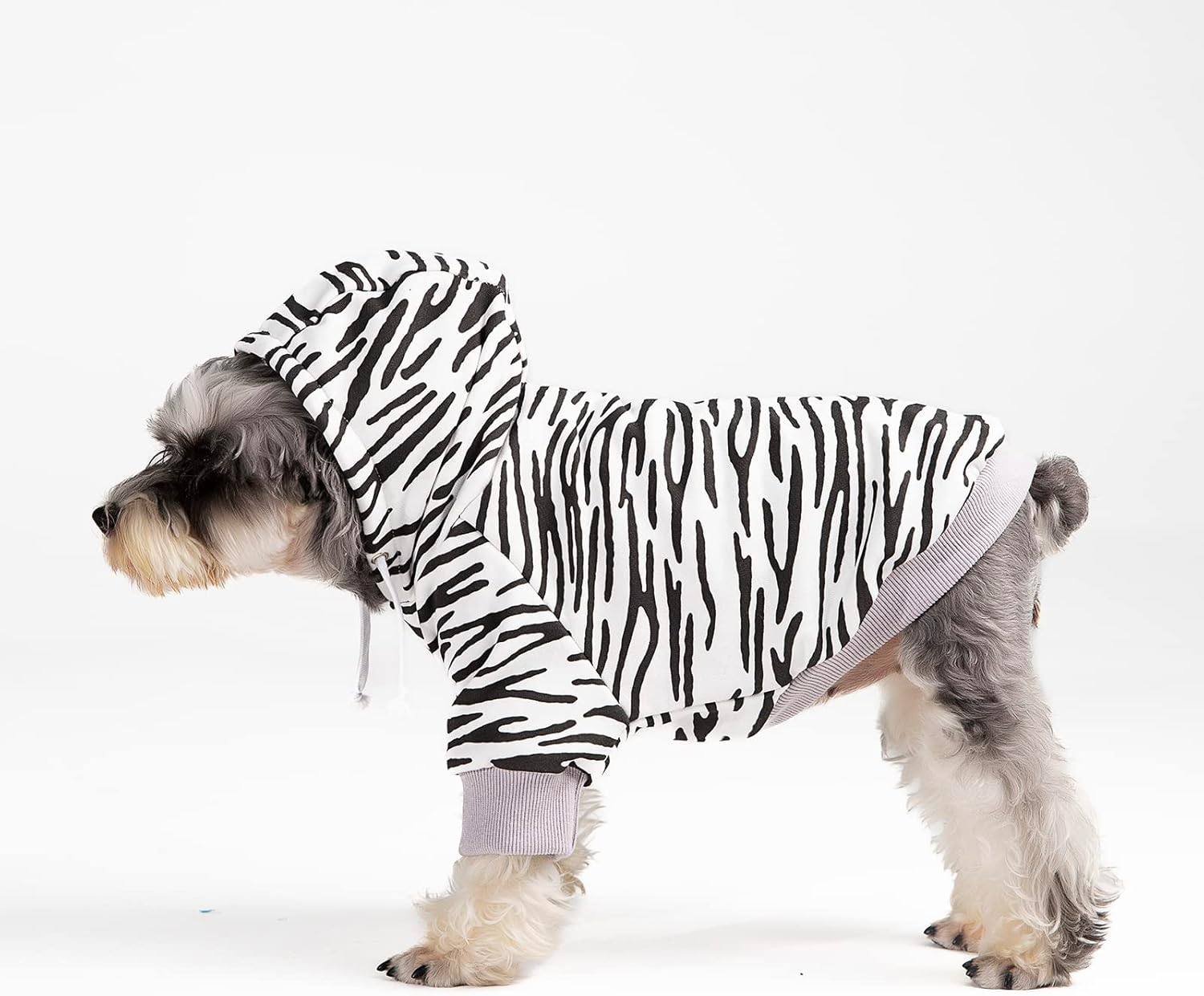 PETWIT – Ropa de algodón con capucha para perros pequeños, para perros pequeños, hembras y niños, sudaderas cálidas con capucha para cachorros,