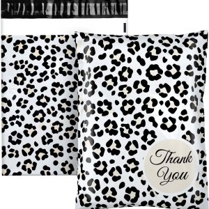 Thank You – Sobres de polietileno con estampado de leopardo con autosellado, bolsas de correo medianas para pequeñas empresas, sobres de envío para Thank You – Sobres de polietileno con estampado de leopardo con autosellado, bolsas de correo medianas para pequeñas empresas, sobres de envío para