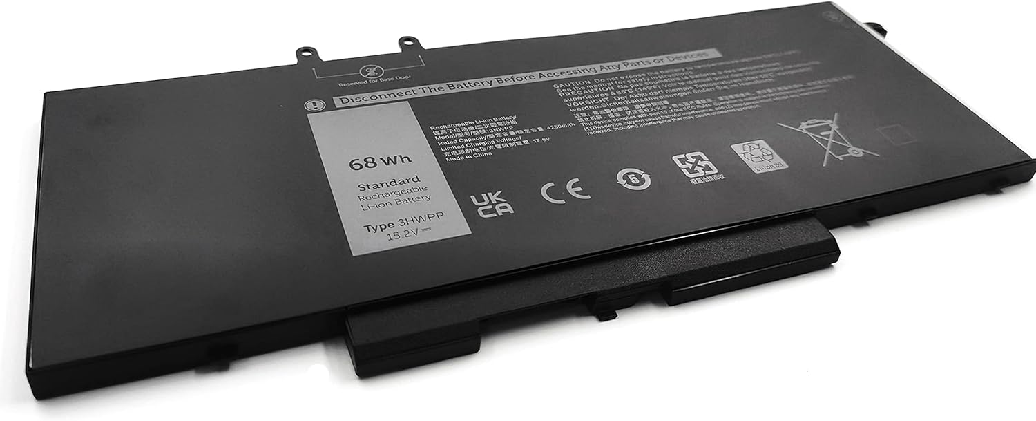 Batería para portátil Dell Latitude 5401 5410 5411 5501 5510 5511 Precision 3541 3554 3550 Inspiron 17 7500 7506 2 en 1 Black Edition N2NLL 1VY7F