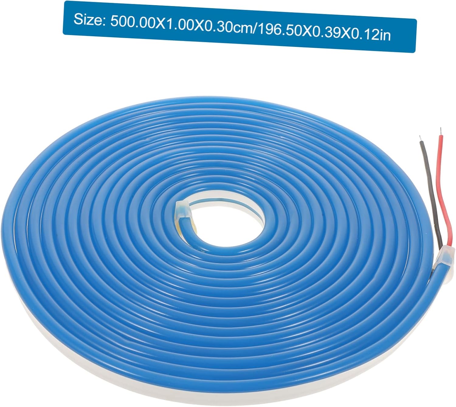 Housoutil Tira de luz LED de silicona para exteriores, tira de luces LED, tira de luces LED para exteriores, tira de luces LED para exteriores, tira