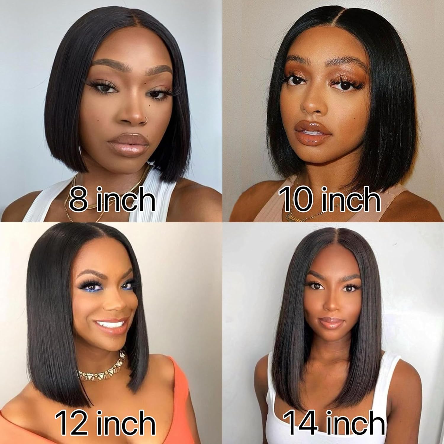 Peluca de cabello humano sin pegamento con encaje frontal HD prearrancado de 13 x 4 con cierre para usar y llevar, pelucas de cabello humano con
