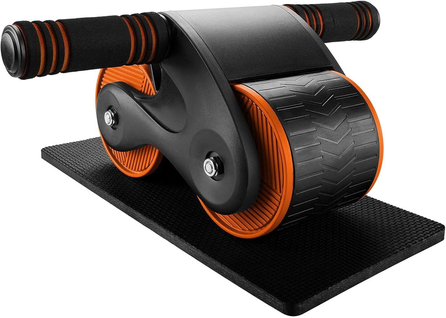 Rueda abdominal de rebote automático, 2023 nueva rueda de rodillo abdominal para ejercicio abdominal, ruedas de resorte, ejercitador abdominal