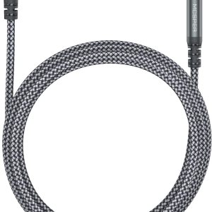 Cable de audio auxiliar de 0.138 in a 0.098 in (6.6 pies), cable derecho de 90 grados compatible con auriculares Bose 700 QuietComfort QC45 QC35II Cable de audio auxiliar de 0.138 in a 0.098 in (6.6 pies), cable derecho de 90 grados compatible con auriculares Bose 700 QuietComfort QC45 QC35II