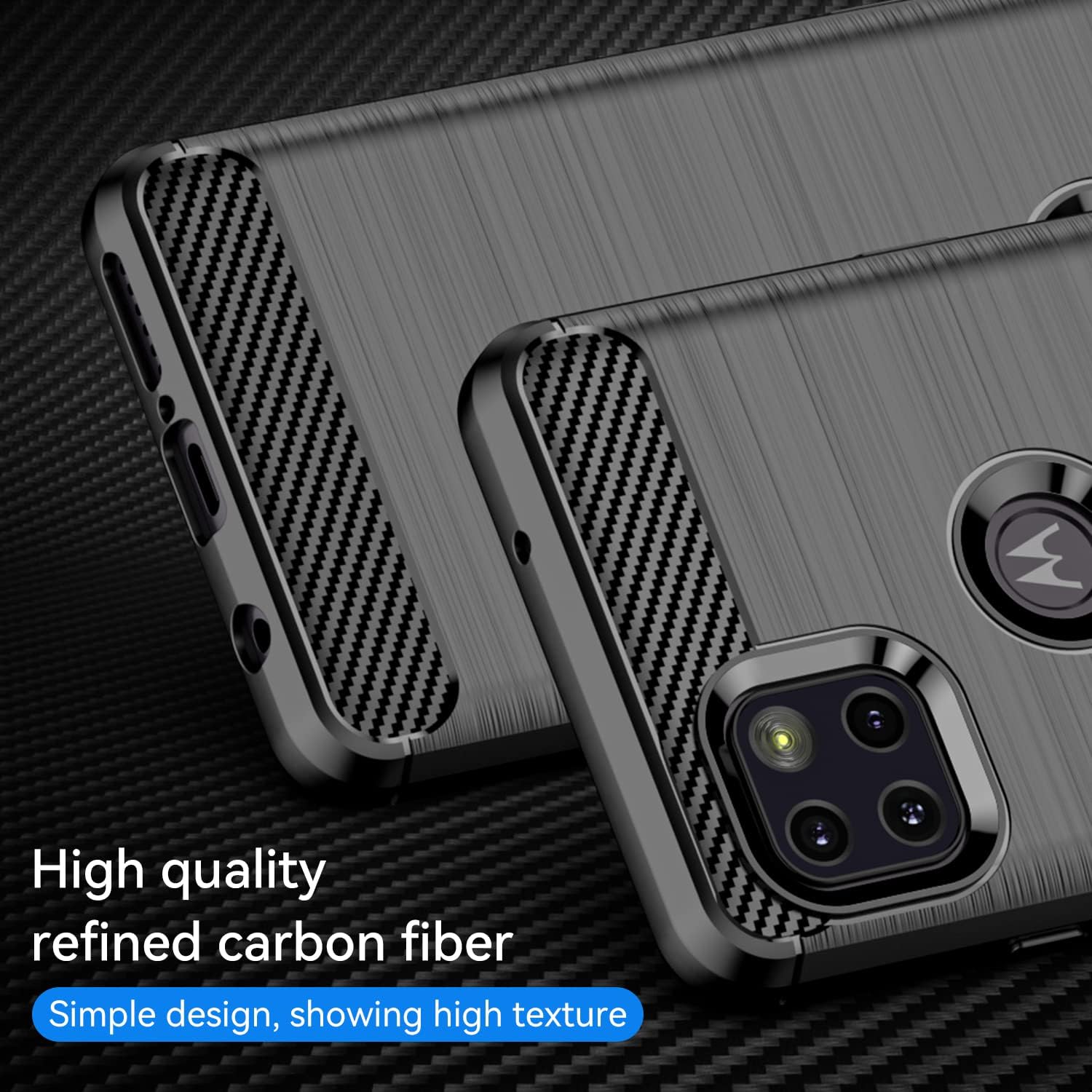Asuwish Funda de teléfono para Moto One 5G AceMotorola G G5 2021 con protector de pantalla y delgada y suave TPU celular protectora MotoOne 1 One5G