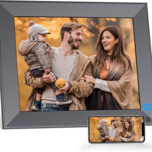 Marco de fotos digital WiFi inteligente Marcos de fotos digitales de nube inteligente con almacenamiento de 16 GB, pantalla táctil IPS, compartir Marco de fotos digital WiFi inteligente Marcos de fotos digitales de nube inteligente con almacenamiento de 16 GB, pantalla táctil IPS, compartir