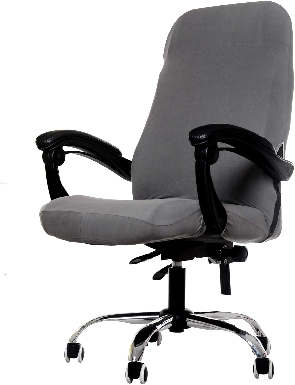 Deisy Dee – Fundas para silla de oficina para computadora, para silla de oficina y elástica, giratorias, solo fundas para silla C162