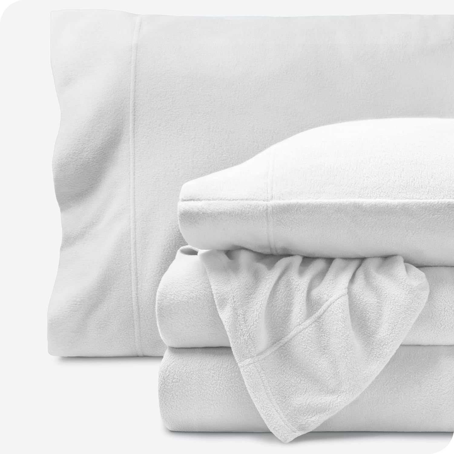 Bare Home Juego de sábanas de forro polar súper suave, tamaño King, forro polar extra afelpado, sábanas de cama sin pelusas, calidez acogedora para