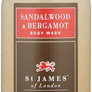 St James of London Jabón corporal de sándalo y bergamota, 16.9 onzas líquidas St James of London Jabón corporal de sándalo y bergamota, 16.9 onzas líquidas