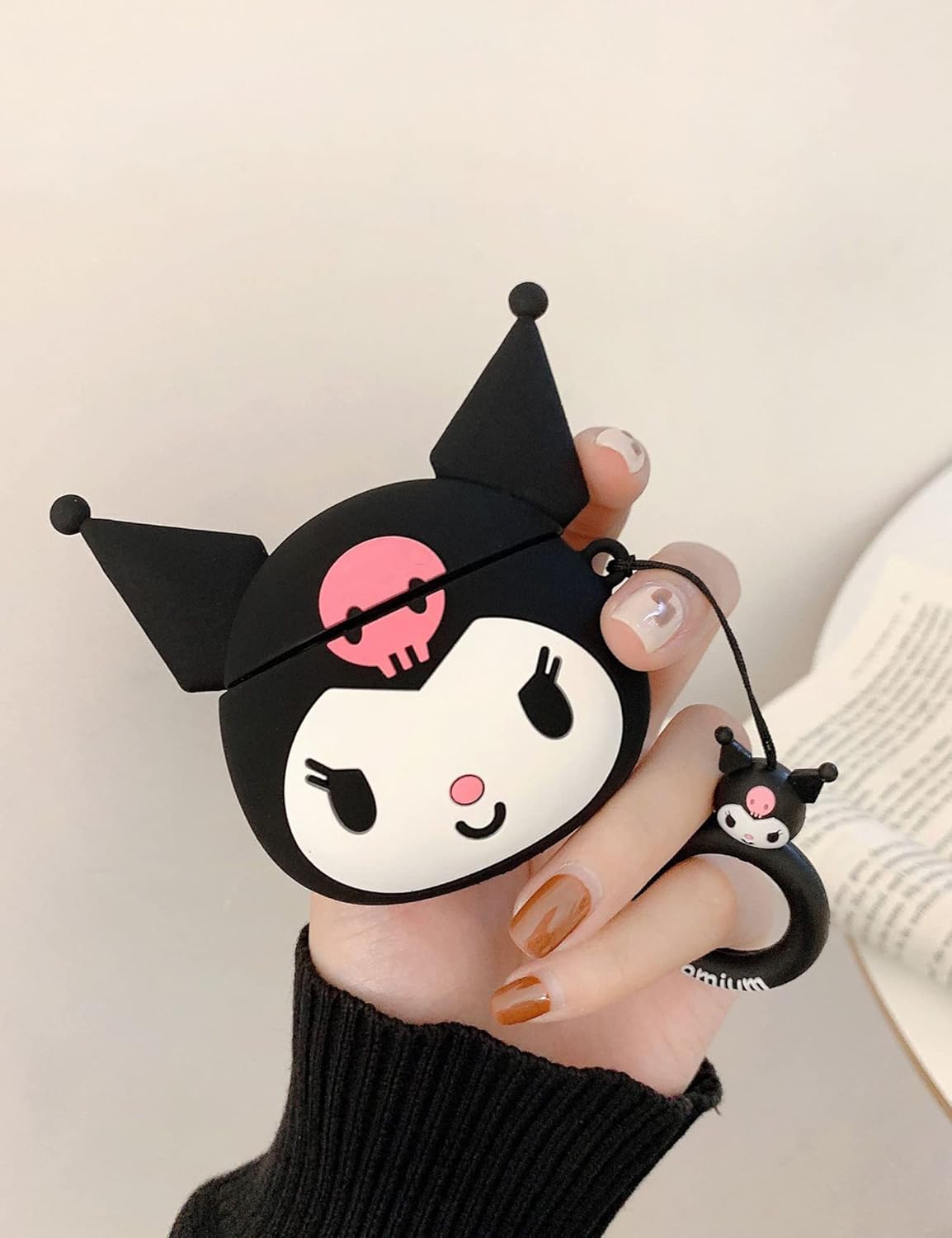 Funda de dibujos animados compatible con Apple AirPods Pro Anime, divertida funda protectora kawaii anticaídas para auriculares para Airpod Pro
