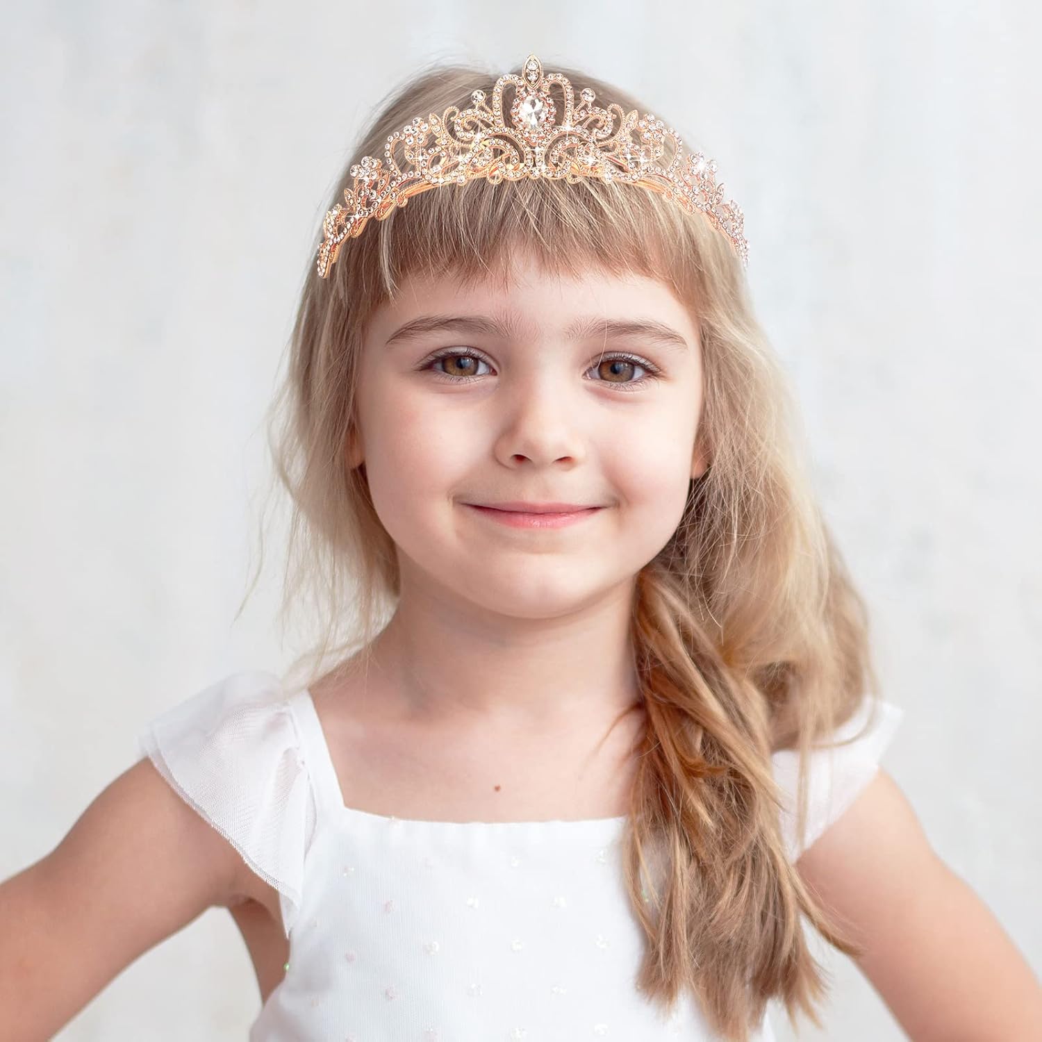 20 coronas de tiara de cristal, corona de princesa para mujeres y niñas, corona de cumpleaños con peines de diamantes de imitación, corona de