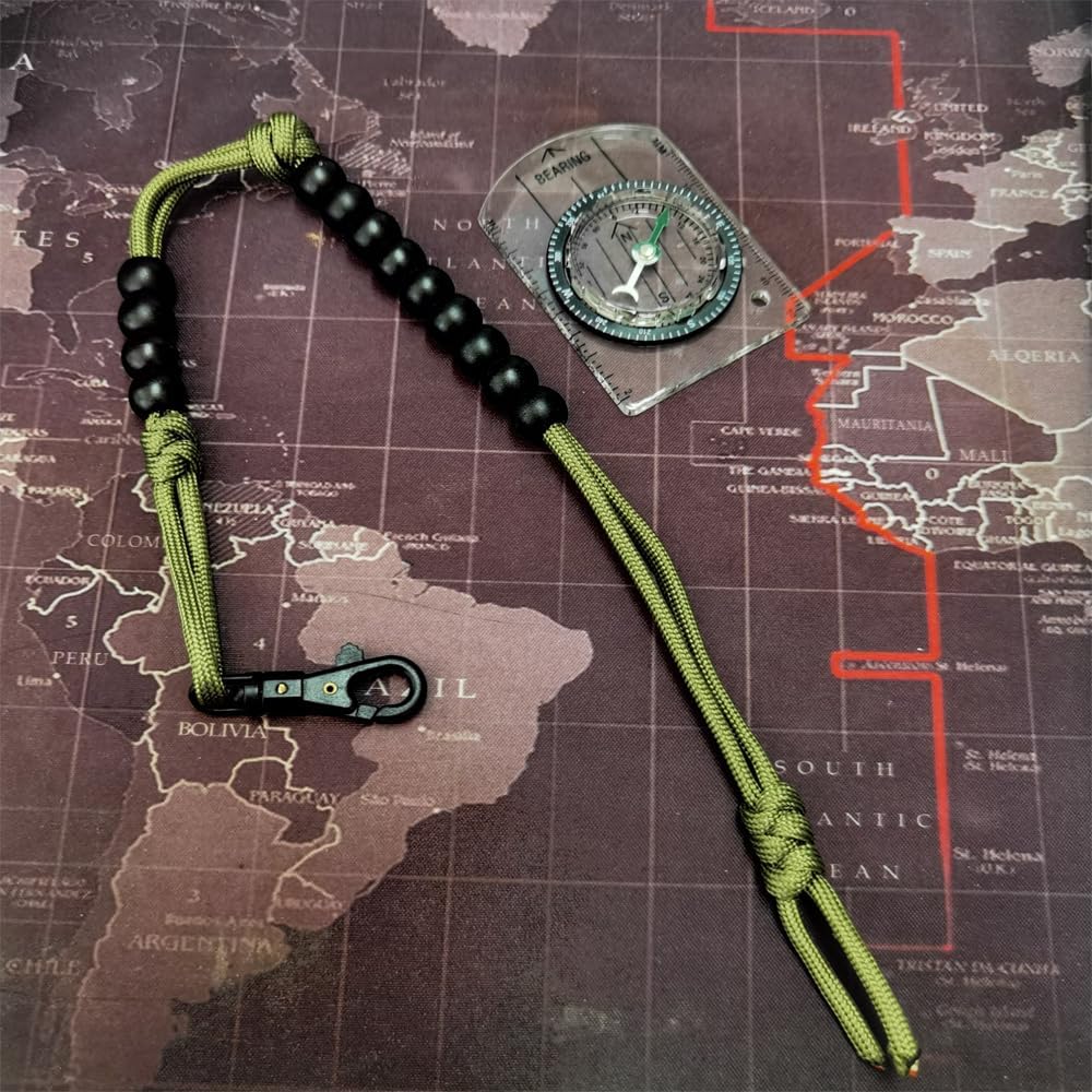 2 cuentas Ranger Pace Count de Army Ranger Pace, cuentas para contador de distancia, contador de rastros, senderismo, brújula, navegación terrestre,