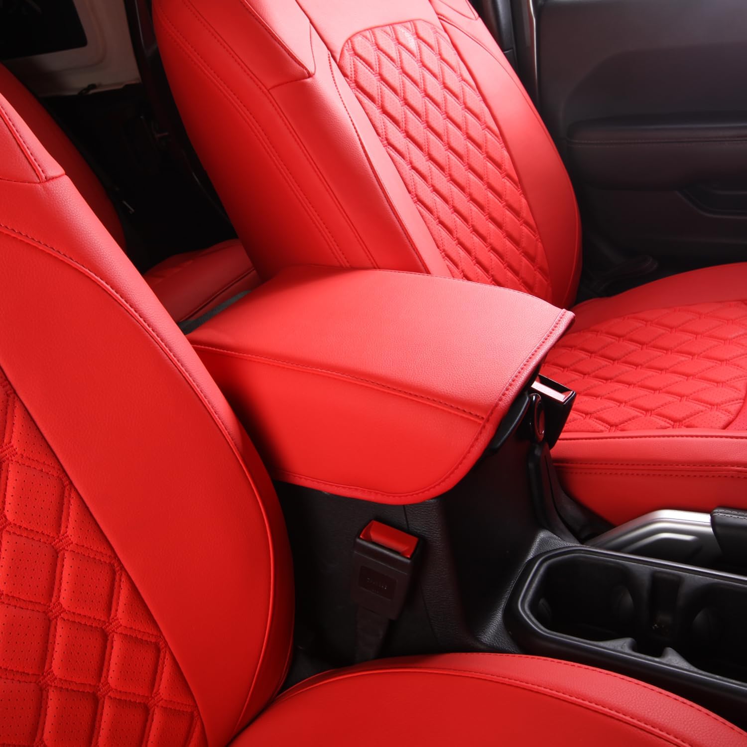 GIANT PANDA Fundas personalizadas para asiento delantero de automóvil para Jeep Wrangler 24 puertas JL Sahara Sport Rubicon Unlimited Willys 4xe