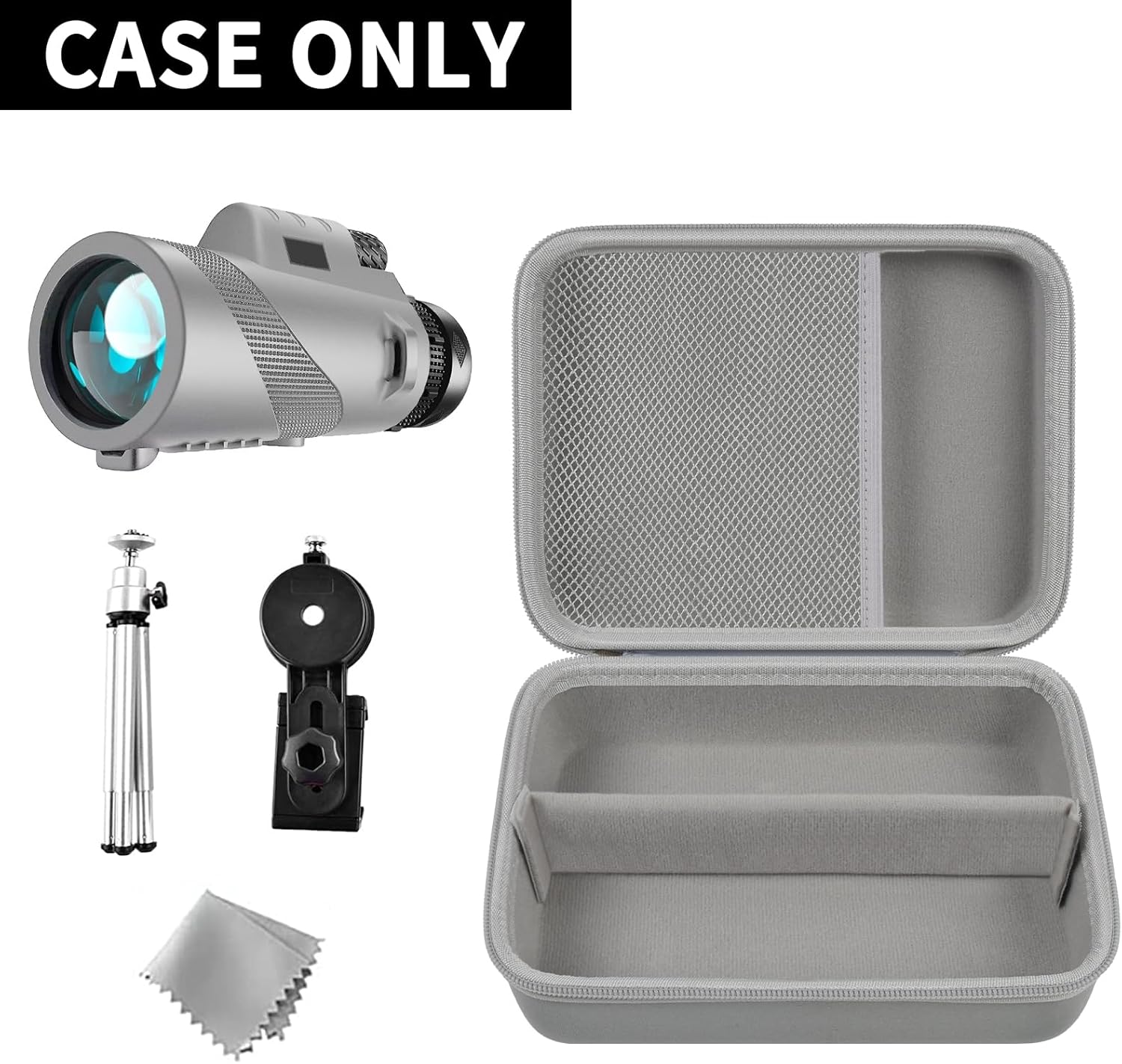 Funda para telescopio monocular compatible con Gosky de 12 x 55  para Eullsipara PhysioPhyx 80 x 100  para Pankoo 12 x 50  para Titan 12×55 de alta