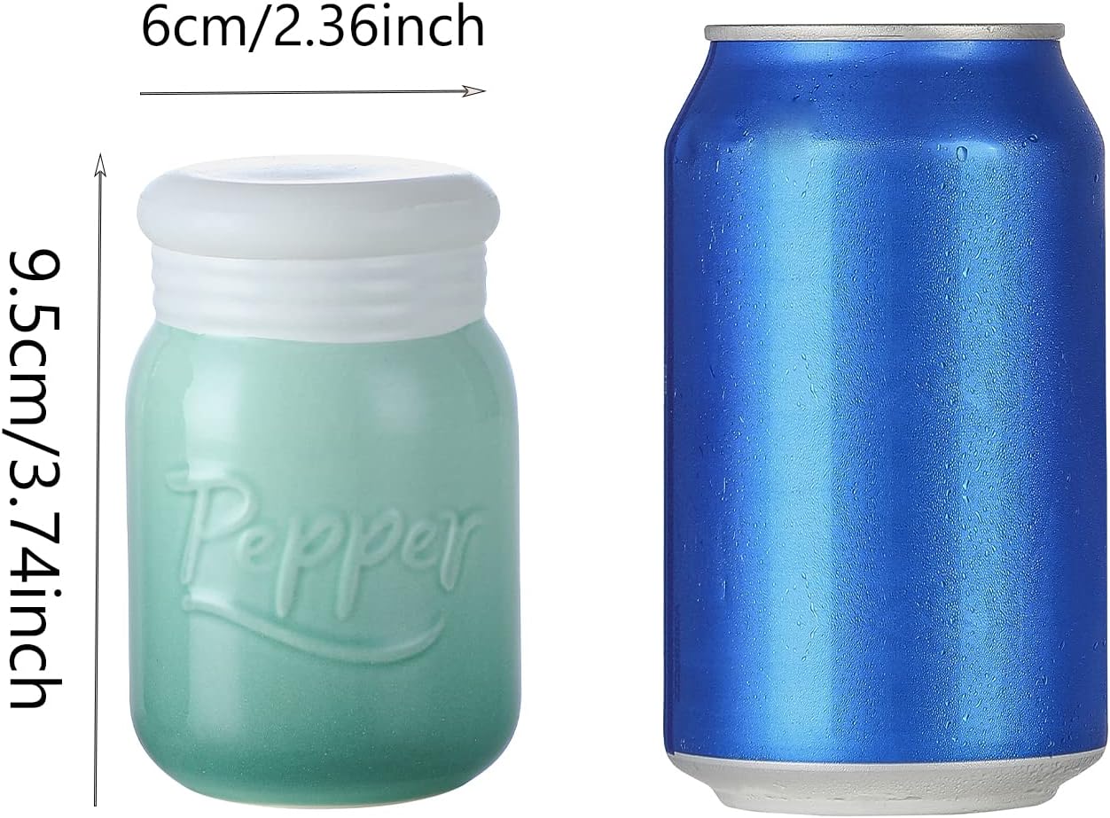 Juegos de salero y pimentero (verde mate)