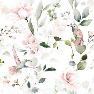 Meihodan Papel tapiz autoadhesivo vintage con peonía rosa, diseño de flores, pájaros, papel tapiz extraíble, para cubrir la pared, cajón de estante Meihodan Papel tapiz autoadhesivo vintage con peonía rosa, diseño de flores, pájaros, papel tapiz extraíble, para cubrir la pared, cajón de estante