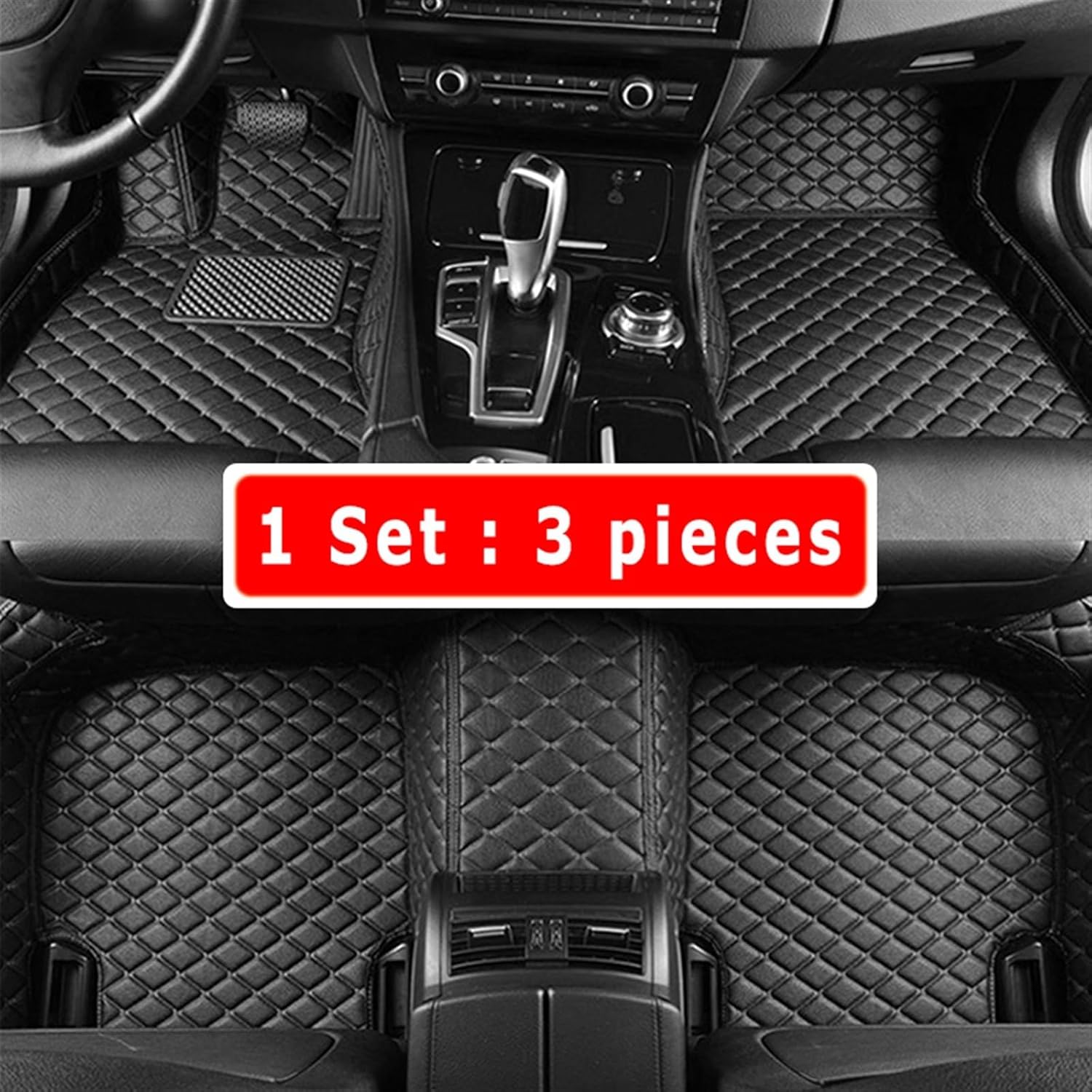 Tapete de coche para BYD Song Plus EV 2021 2022 2023, alfombras interiores de automóvil, fundas de estilo, accesorios para alfombras, almohadillas