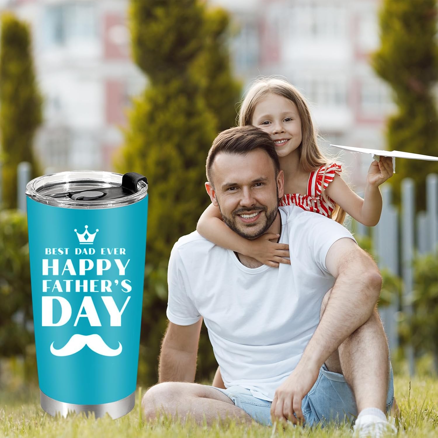 Vaso de café personalizado con texto de imagen, vaso de café aislado de acero inoxidable personalizado de 20 onzas, regalos personalizados para el