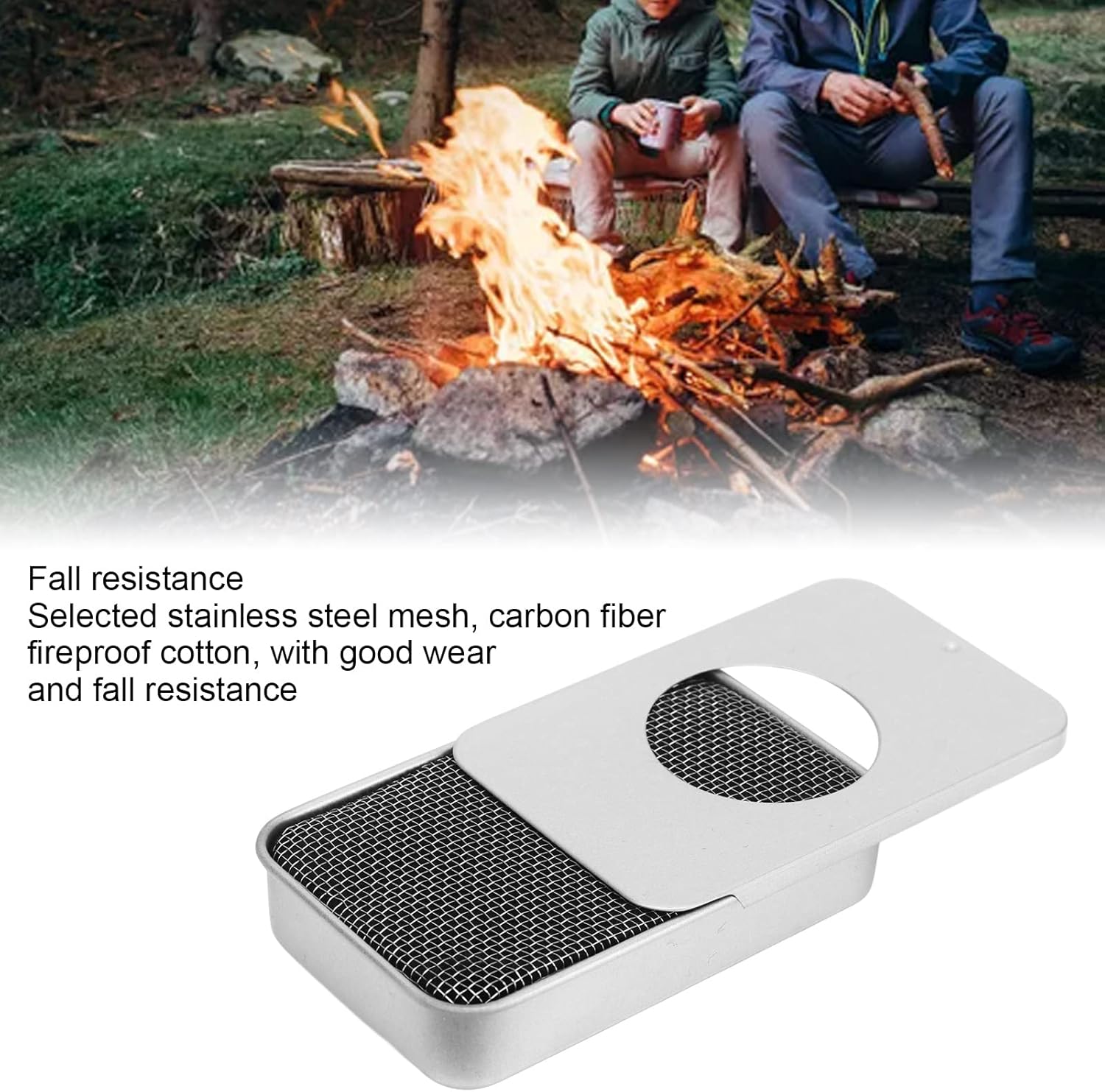 Mini estufa de alcohol, estufa portátil de acero inoxidable al aire libre para mochileros, estufas de combustible de campamento, quemador,