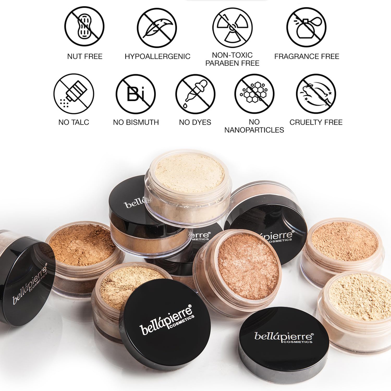 Base Bella Pierre mineral, varios colores. , Chocolate (Truffle)