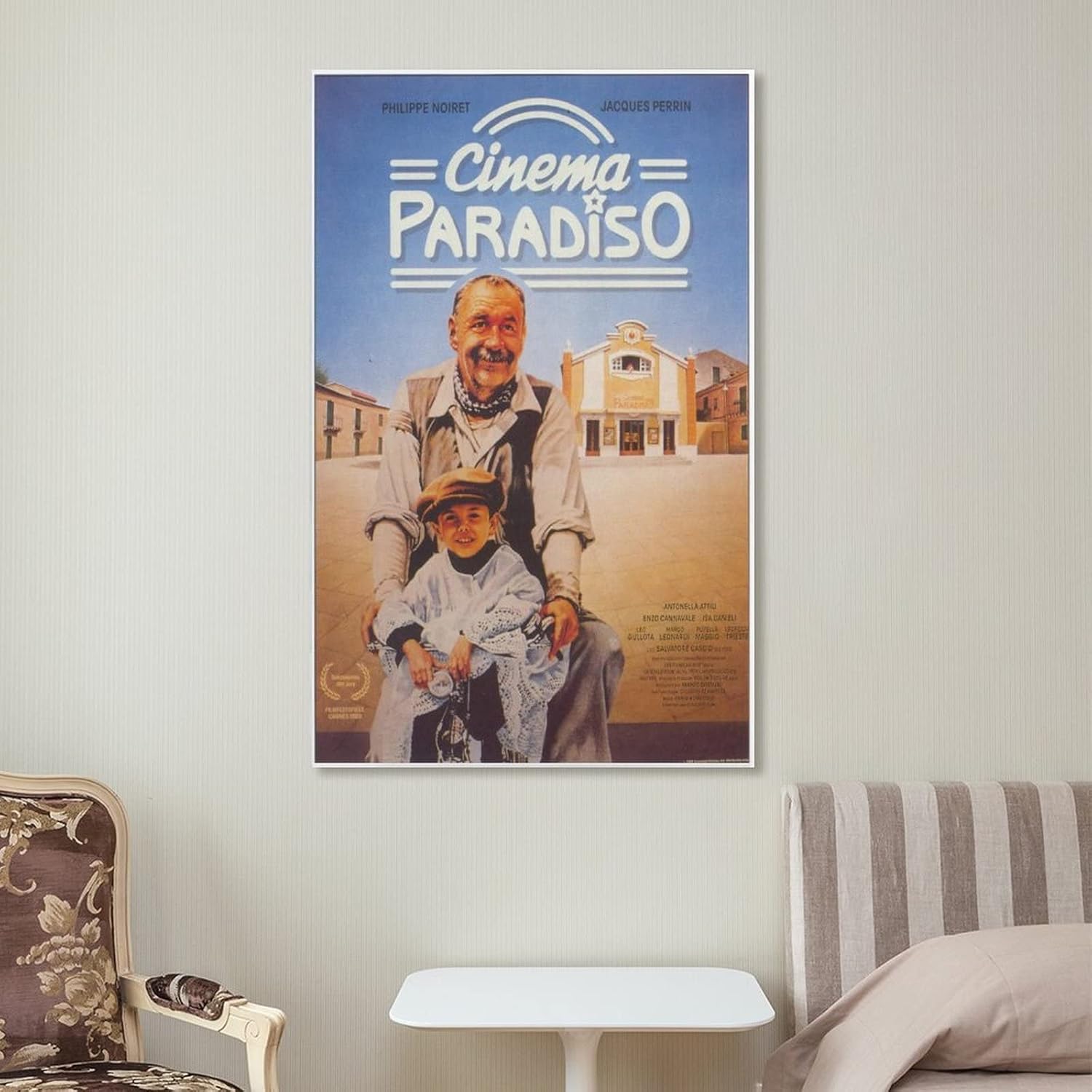 Nuovo Cinema Paradiso – Pósteres de película (3) impresiones artísticas de pared, lienzo, obras de arte, idea de regalo, estética, 24 x 36 pulgadas
