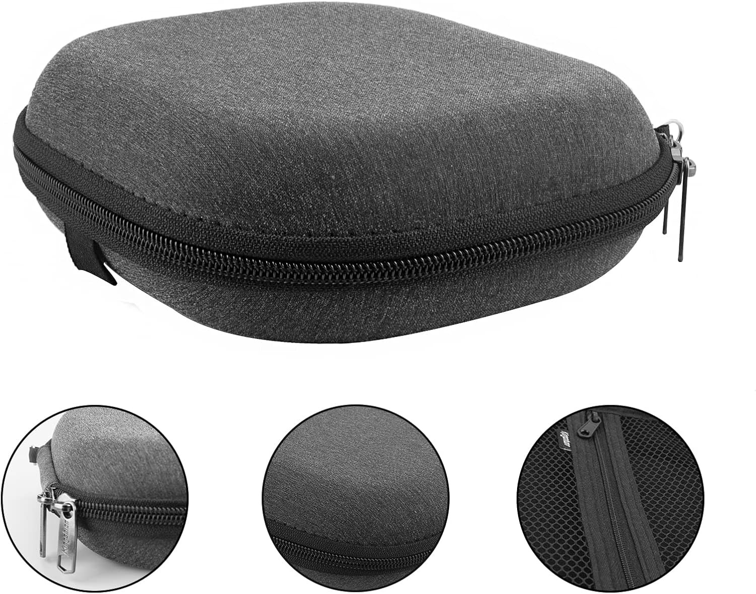 Kingshion Funda rígida para auriculares compatible con AKG Y50BT, Y500, Y45BT, Y400, bolsa de transporte de viaje para Y40, Q460, N60NC, K 490NC