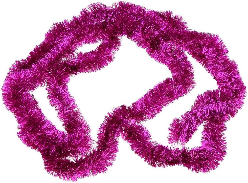 Guirnalda de oropel de Navidad brillante decoración colgante para decoraciones de árbol de Navidad, suministros de fiesta de cumpleaños de boda,