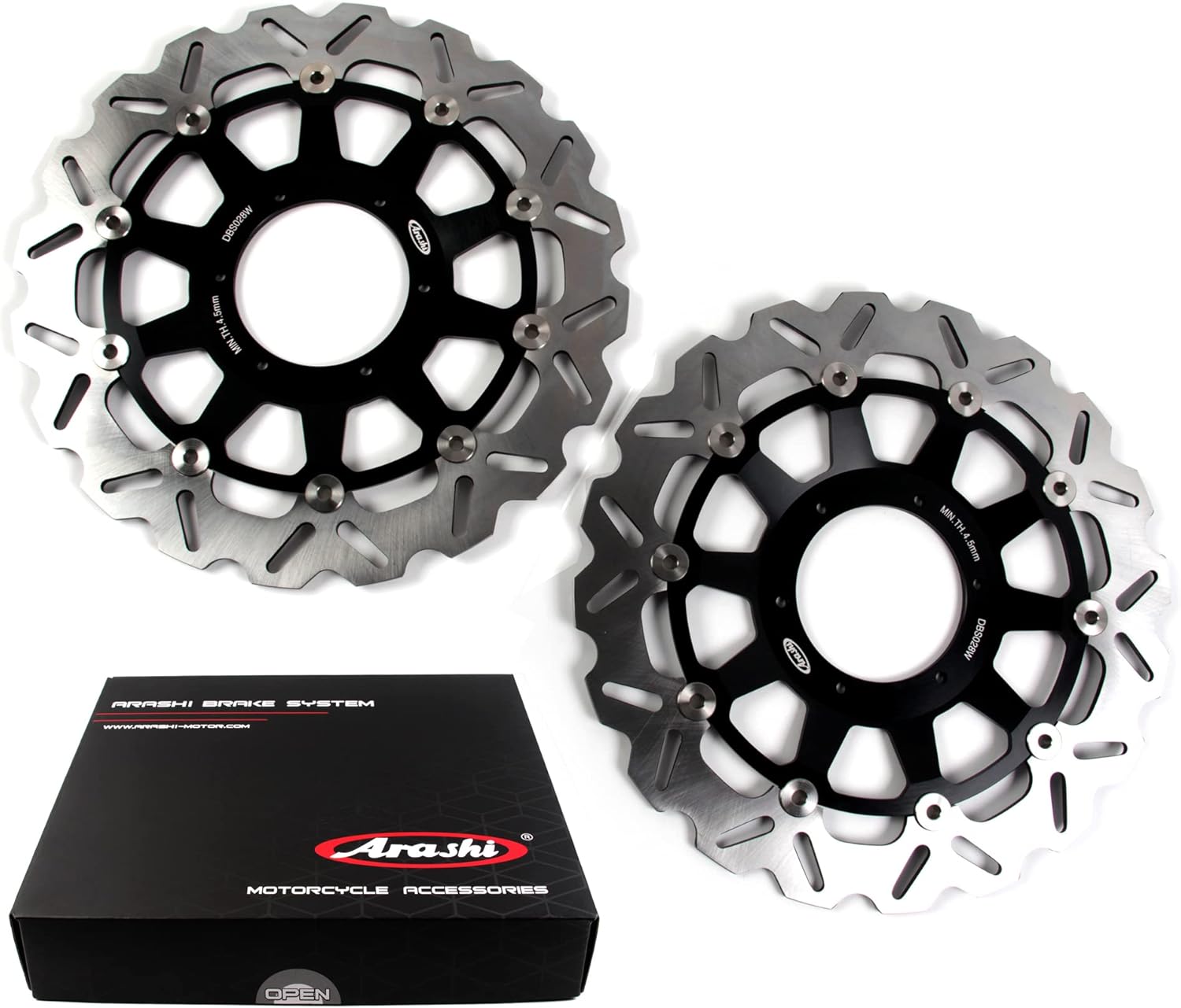 Arashi Rotores de disco de freno delantero para Honda CBR929RR 2000 2001  CBR954RR 2002 2003 Accesorios de motocicleta CBR 929 954 CBR929 CBR954 RR
