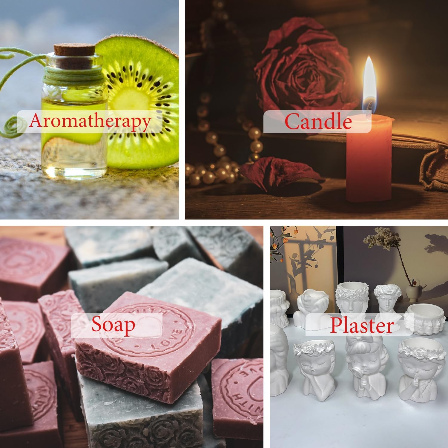 Silicone Mold for Animals, Resin Mold for Cat Flower, Candle Mold, 3D Mold for Cat Pot, Plaster Cake Molds with Soap Flavor