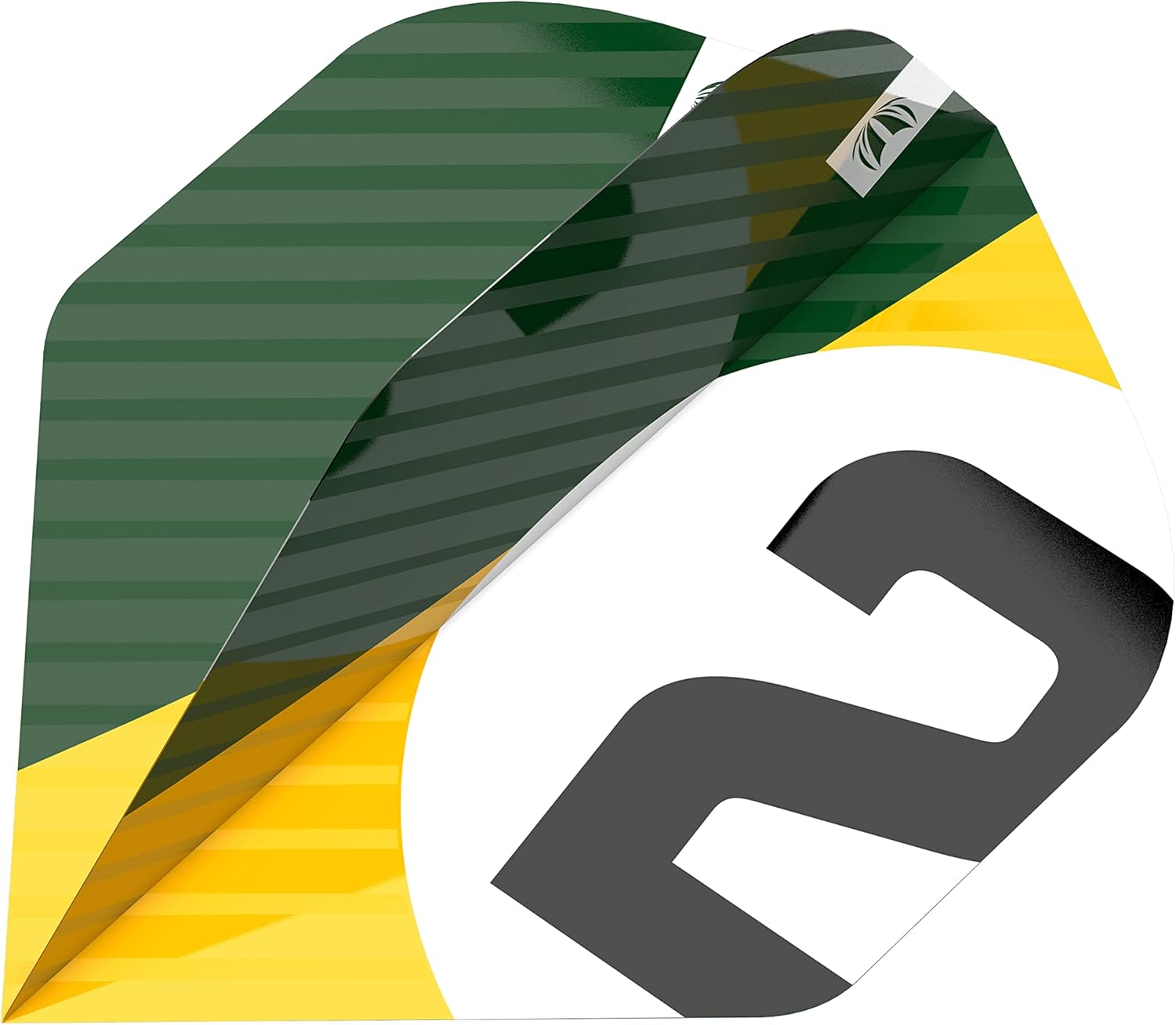Target Darts Chicane Design – Juego de 3 vuelos de dardos Pro Ultra Green No.2, 9 pulgadas en total