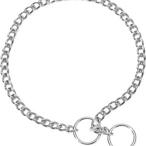 Coastal Pet Titan Collar de entrenamiento para perro  Collar de estrangulador para entrenamiento de perros  Collar de metal duradero para perro Coastal Pet Titan Collar de entrenamiento para perro  Collar de estrangulador para entrenamiento de perros  Collar de metal duradero para perro