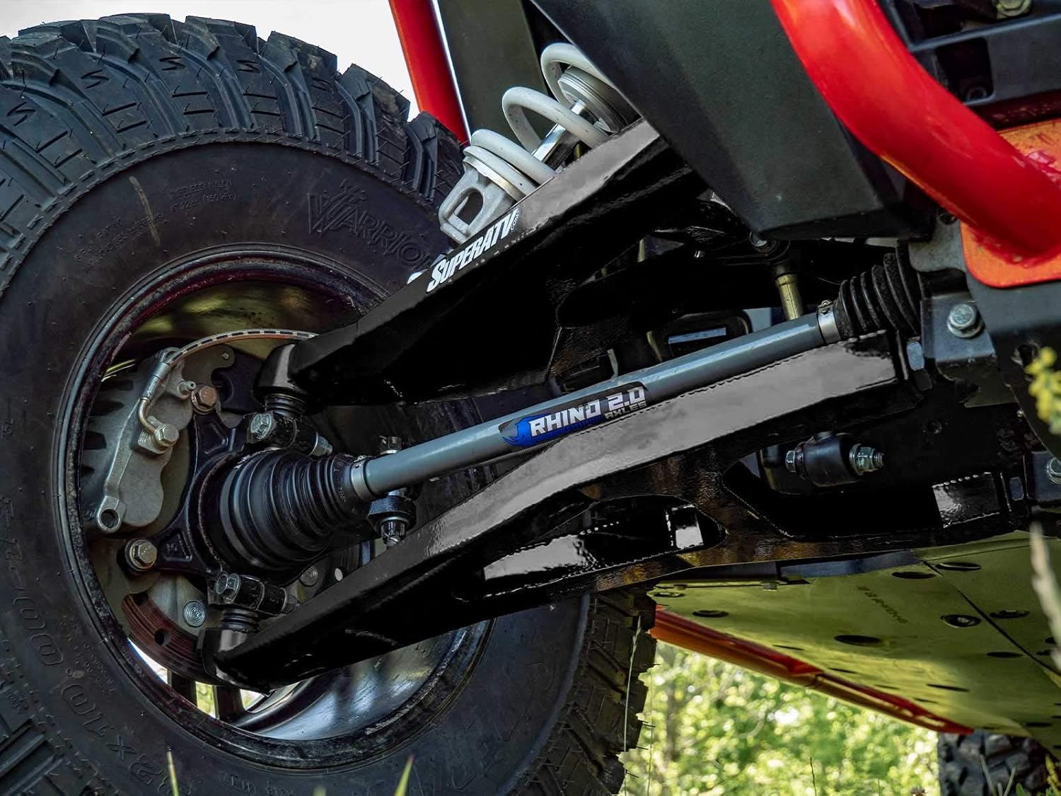 SuperATV Brazos A en caja para Polaris RZR XP 1000  XP 4 1000 (2014+) – Negro