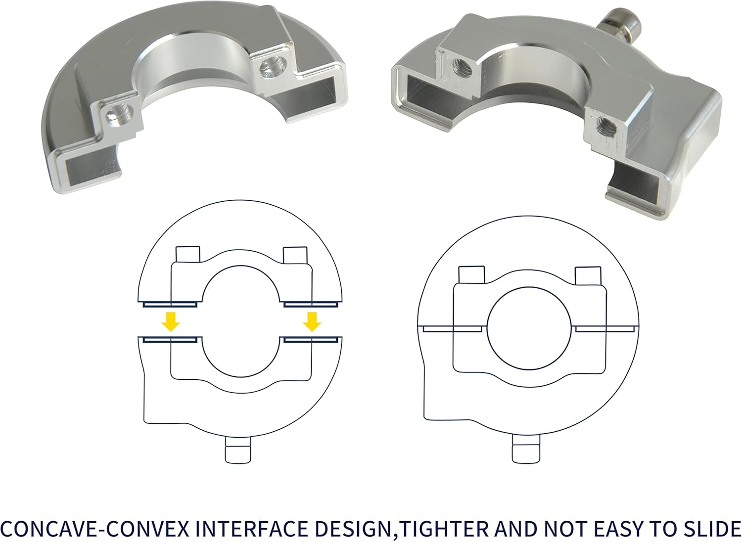 NIBBI Acelerador de aluminio modificado ajustable de alto rendimiento CNC 78 1.024 in acelerador para motocicleta, scooter, ATV Dirt Bike GY6
