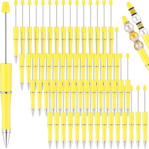 60 bolígrafos con cuentas a granel, bonitos bolígrafos de tinta negra para regalos del día de San Valentín, regalo de graduación, suministros 60 bolígrafos con cuentas a granel, bonitos bolígrafos de tinta negra para regalos del día de San Valentín, regalo de graduación, suministros