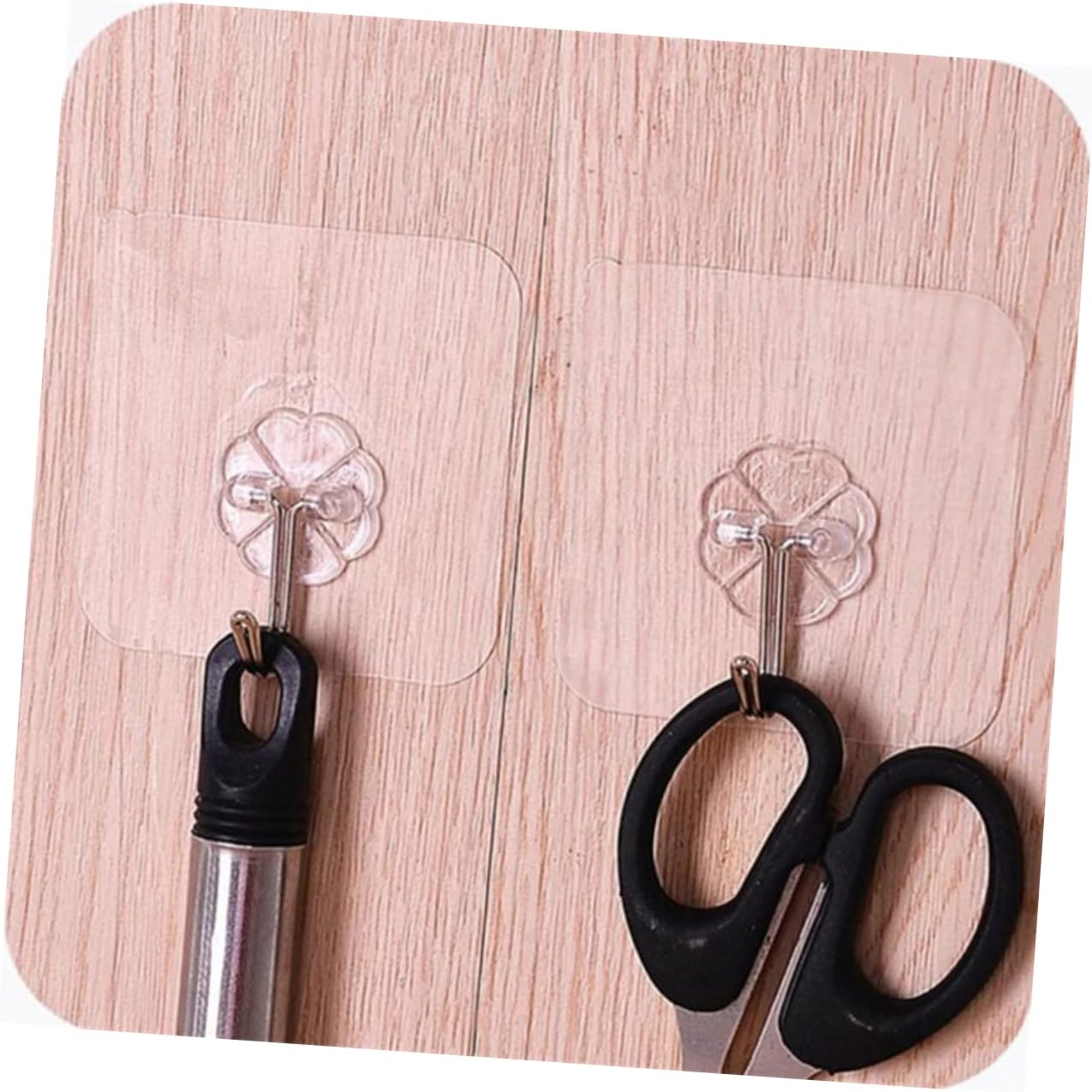 STOBAZA 4 piezas de toallero de cocina gancho de baño, ganchos reutilizables para pegar con ventosa, ganchos adhesivos transparentes, gancho
