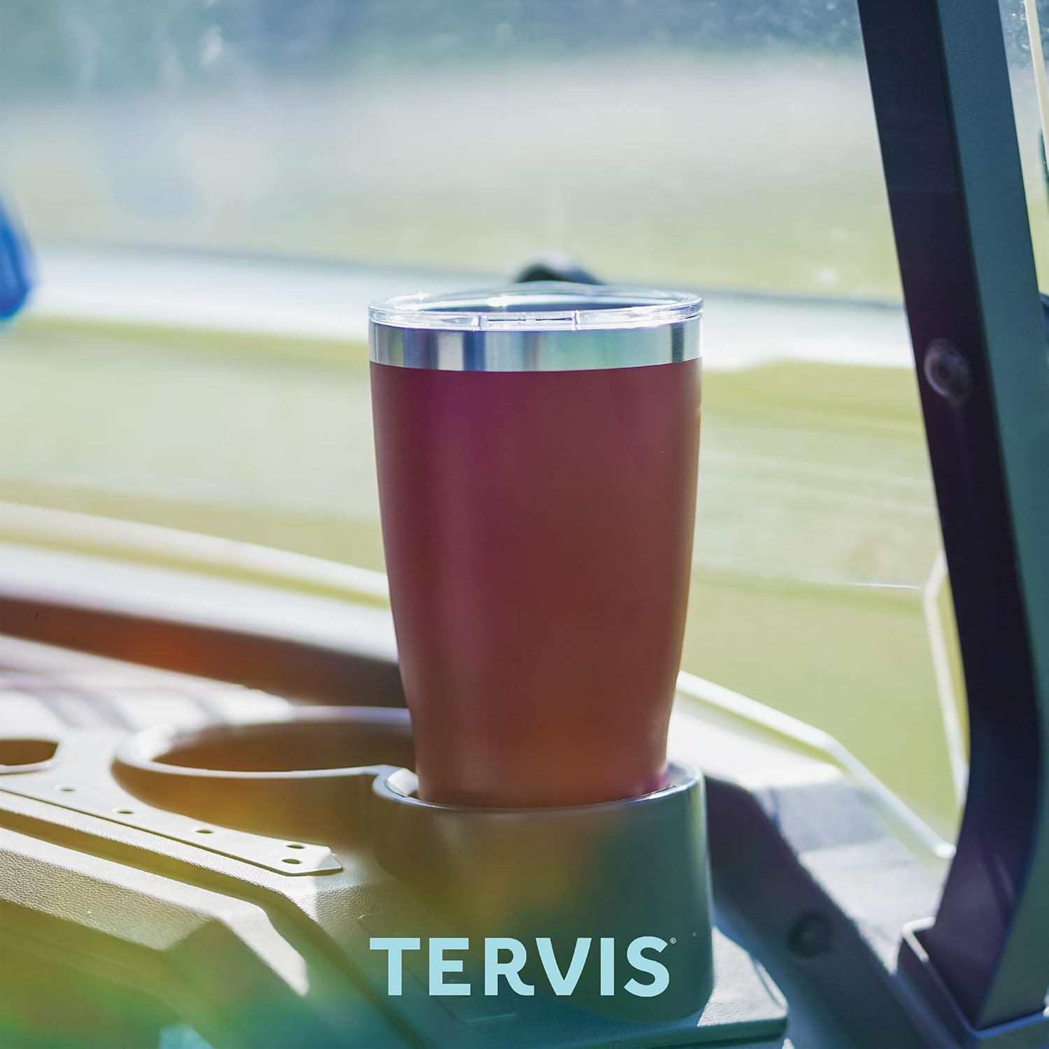 Tervis Traveler Deer Trio – Vaso aislado de triple pared mantiene las bebidas frías y calientes, 30 onzas, acero inoxidable